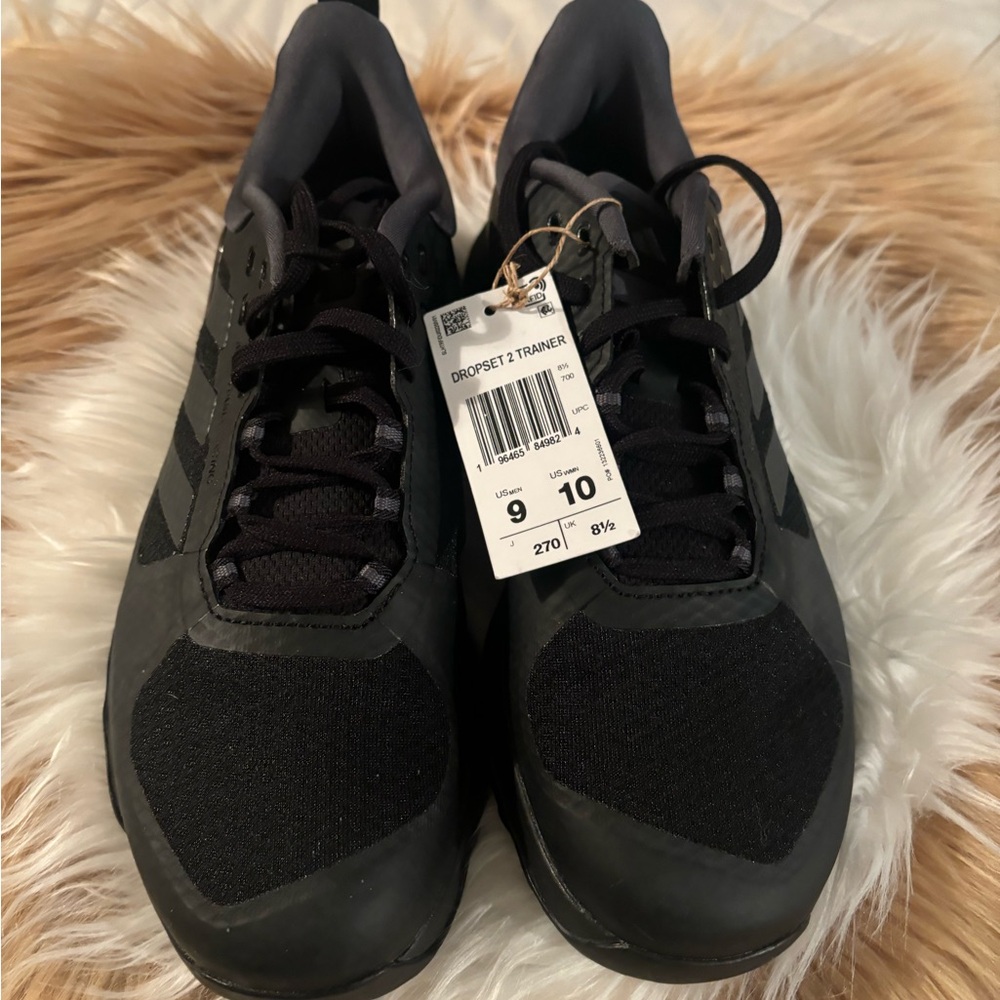 ADIDAS MALE BLACK SNEAKERS.